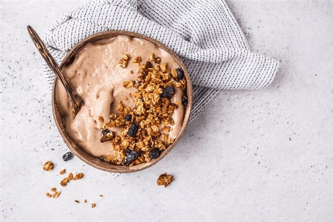 granola na zdrowej diecie